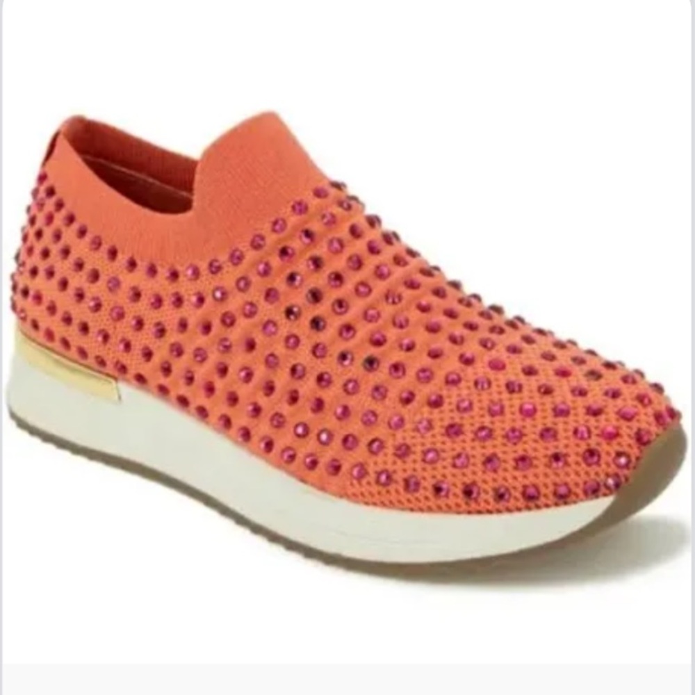 NEW! Kenneth Cole REACTION Sneaker CAMERON JEWEL JOGGER SLIP-ON SNEAKER